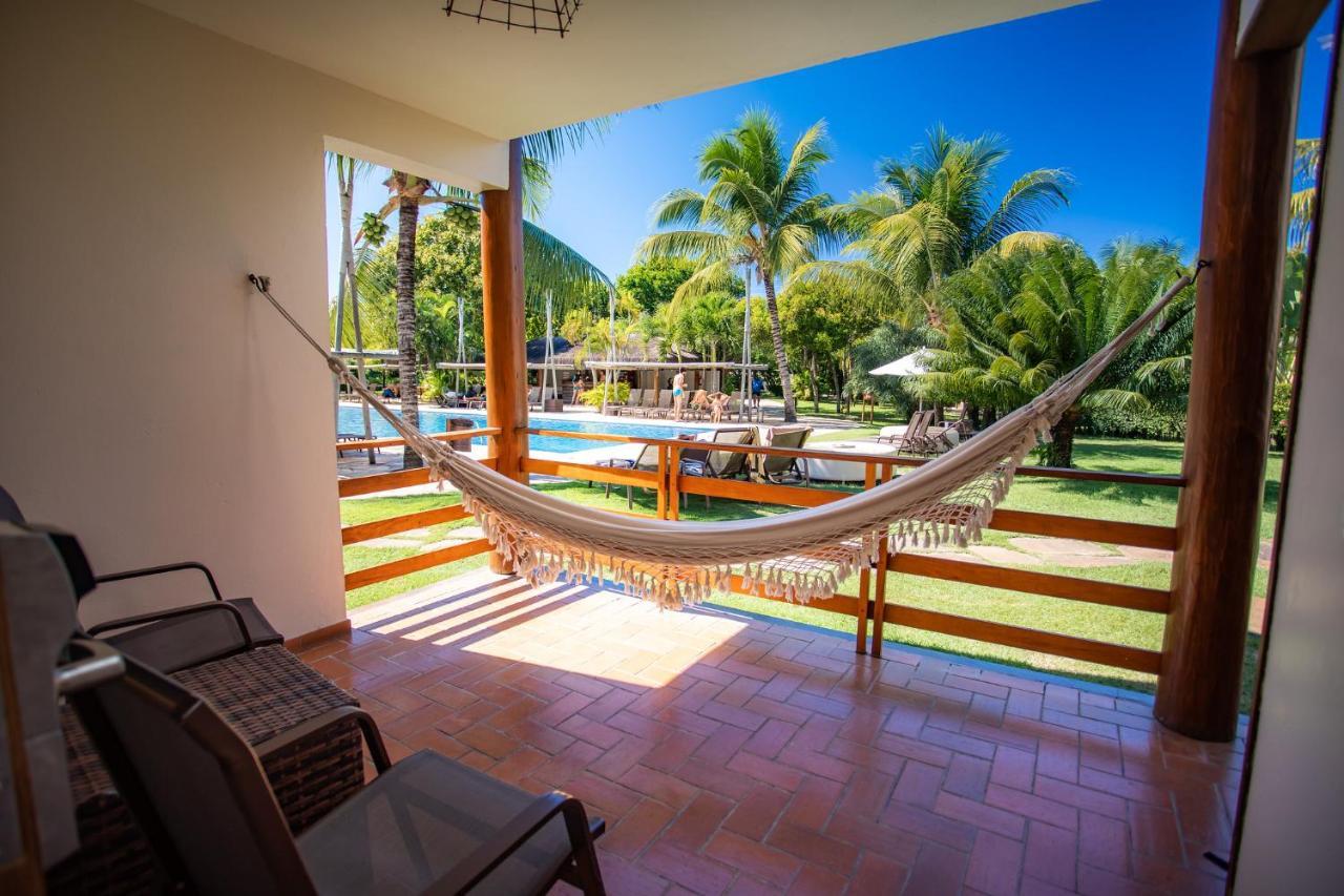 La Torre Resort All Inclusive Porto Seguro Bagian luar foto Hammock on a balcony