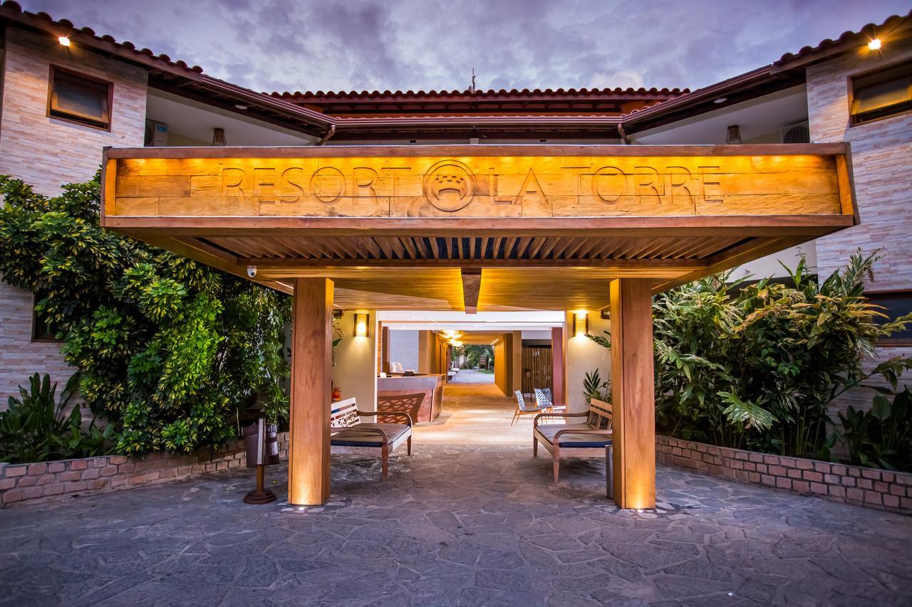 La Torre Resort All Inclusive Porto Seguro Bagian luar foto Resort entrance